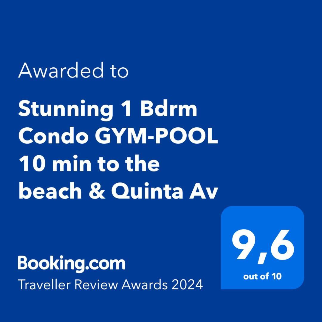Stunning 1 Bdrm Condo Gym-Pool 10 Min To The Beach & Quinta Av بلايا ديل كارمن المظهر الخارجي الصورة